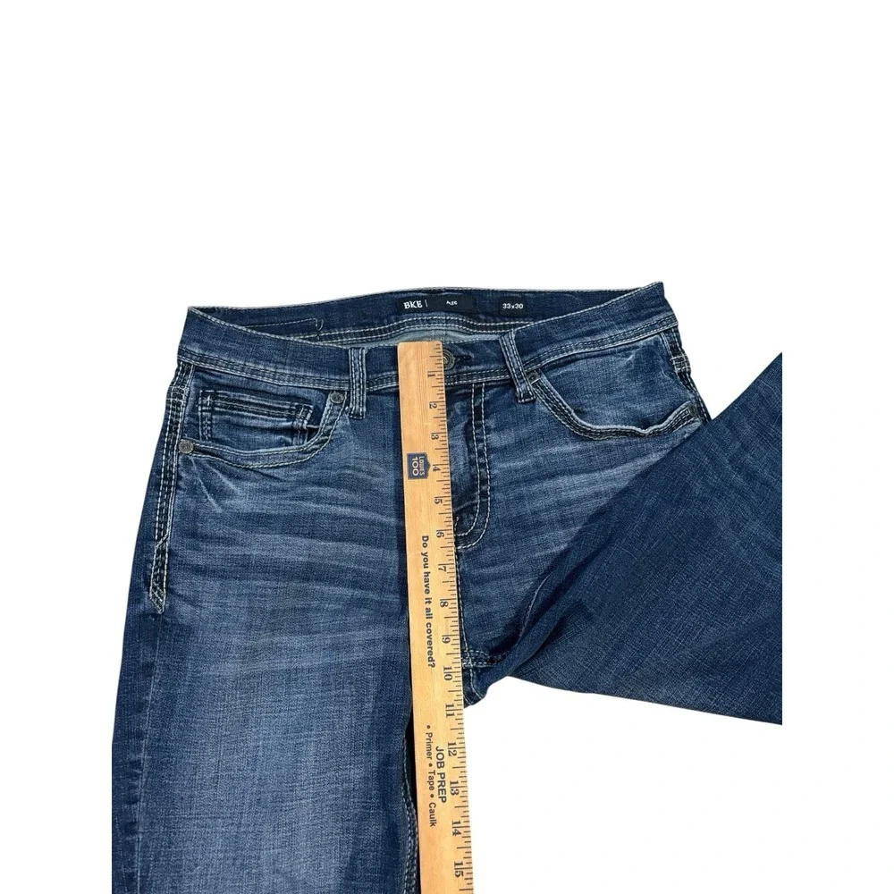 BKE ALEC Jeans Men's Size 33x30 (32x30) Blue Denim Straight Stretch